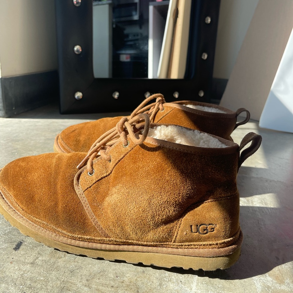 UGG Brown Suede Ankle Boots